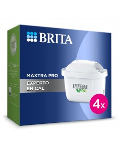 Jarra Brita Marella 1046224 Blanca, 2 filtros Maxtra y Botella térmica acero